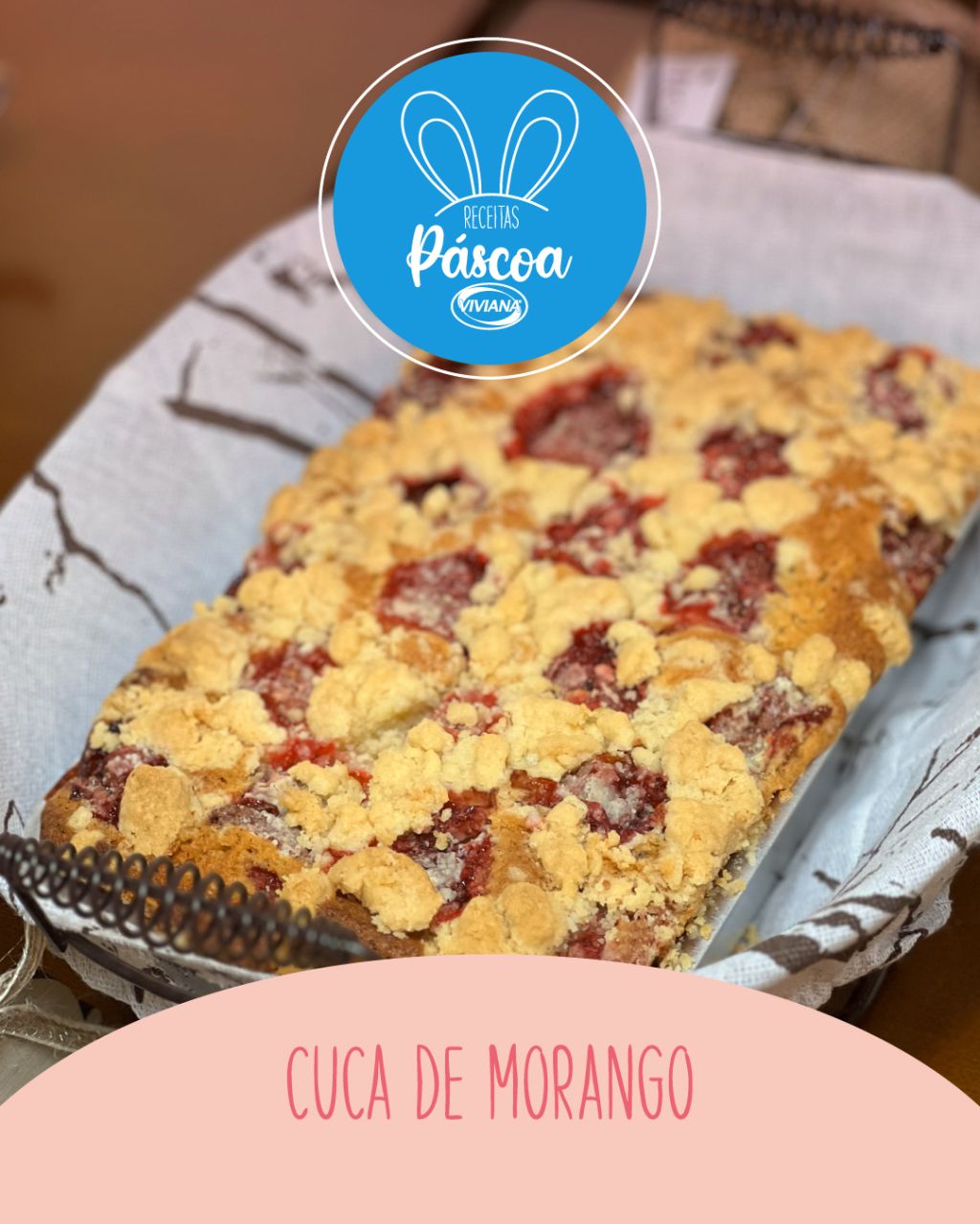 Cuca de morango 