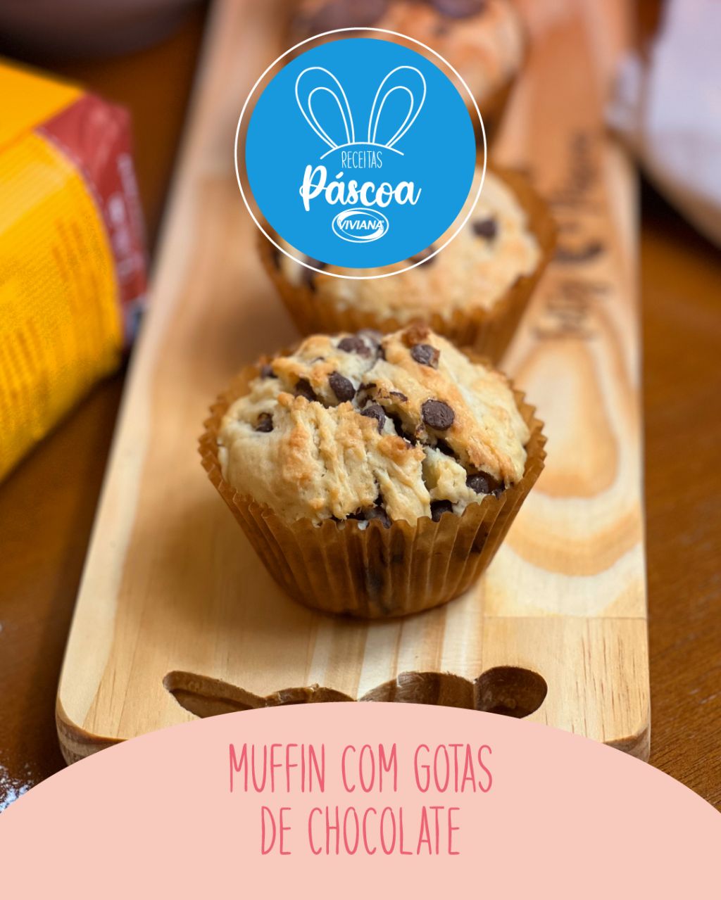 Muffin de chocolate
