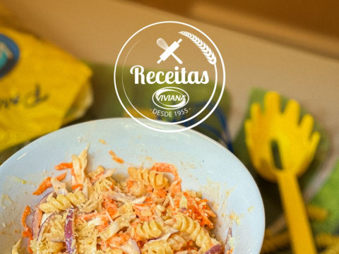 Salada de macarrão cremosa Viviana