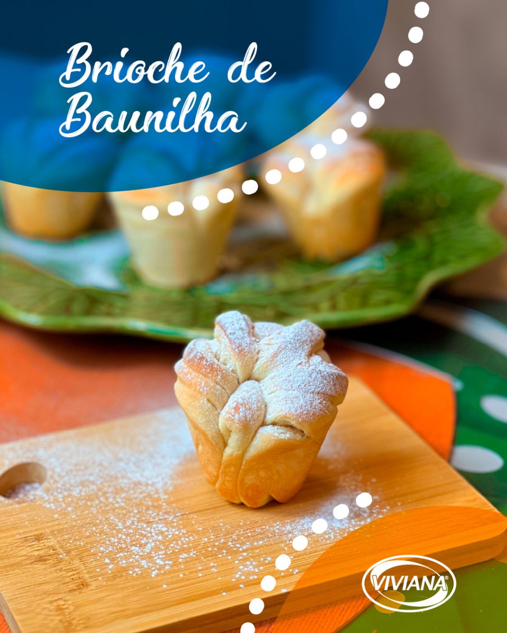 Brioche de Baunilha