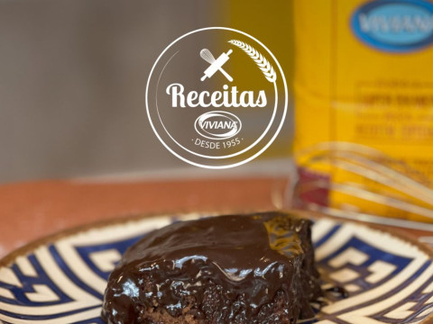Bolo de Chocolate Quente
