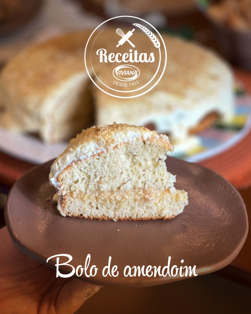 Bolo de amendoim