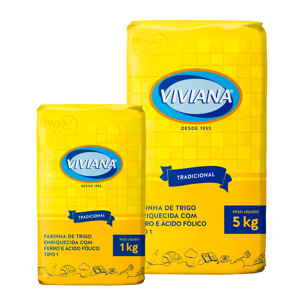 Farinha de Trigo Viviana Tradicional