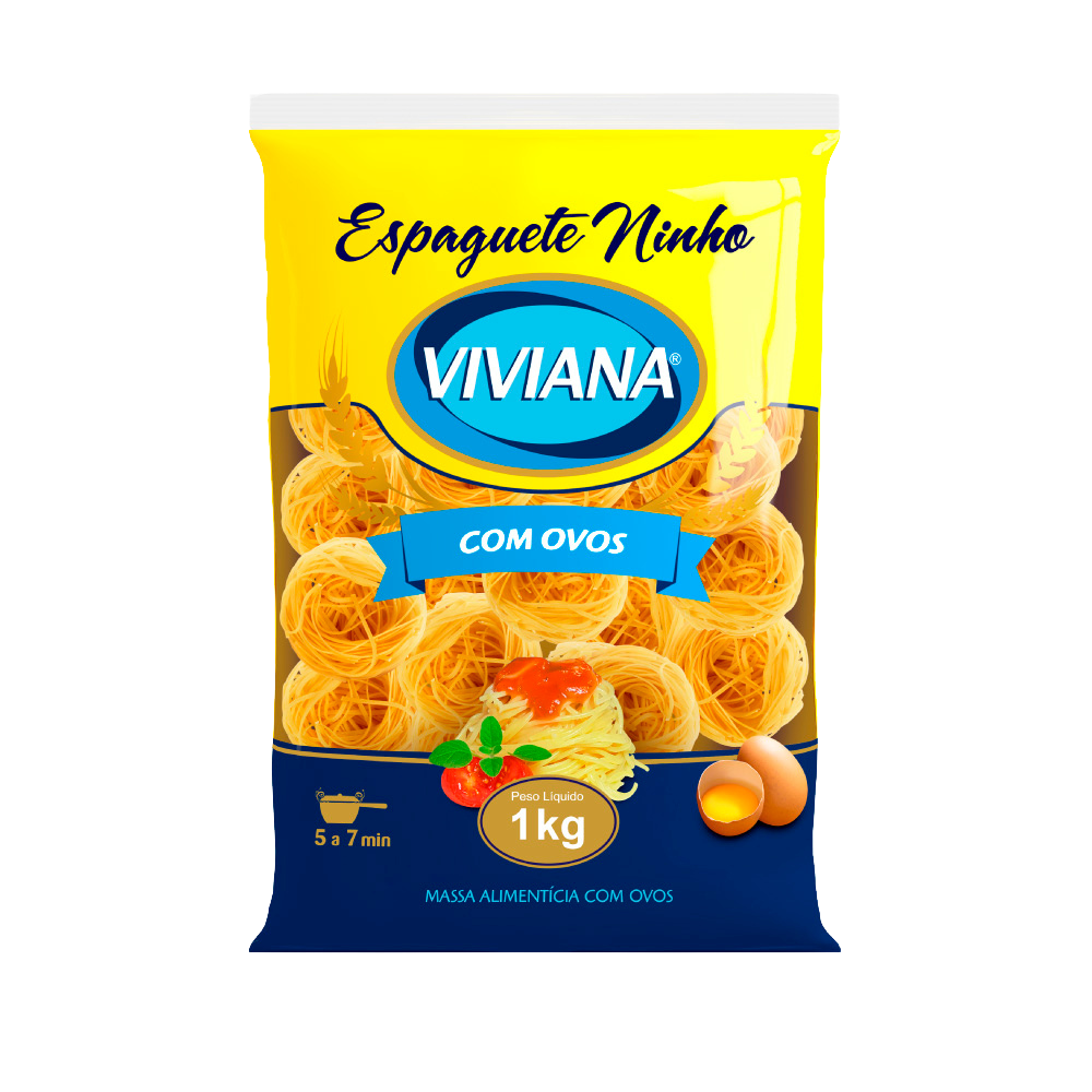 Massa Espaguete Ninho Viviana